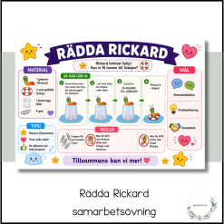 Samarbetsövning - rädda Rickard
