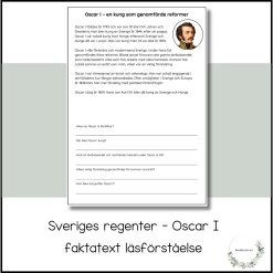 Sveriges regenter - Oscar I