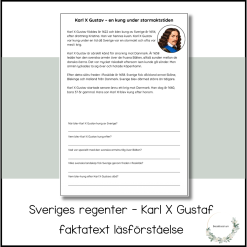 Sveriges regenter - Karl X Gustaf