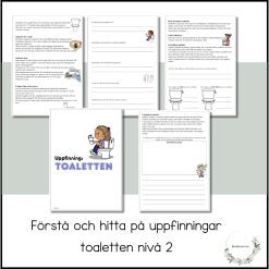Förstå och hitta på uppfinningar - toaletten nivå 2