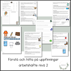 Förstå och hitta på uppfinningar - arbetshäfte nivå 2