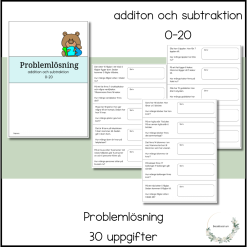 Problemlösning addition/subtraktion 0-20