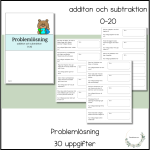 Problemlösning addition/subtraktion 0-20