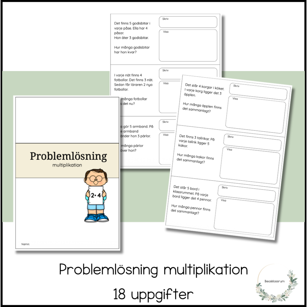 Problemlösning multiplikation