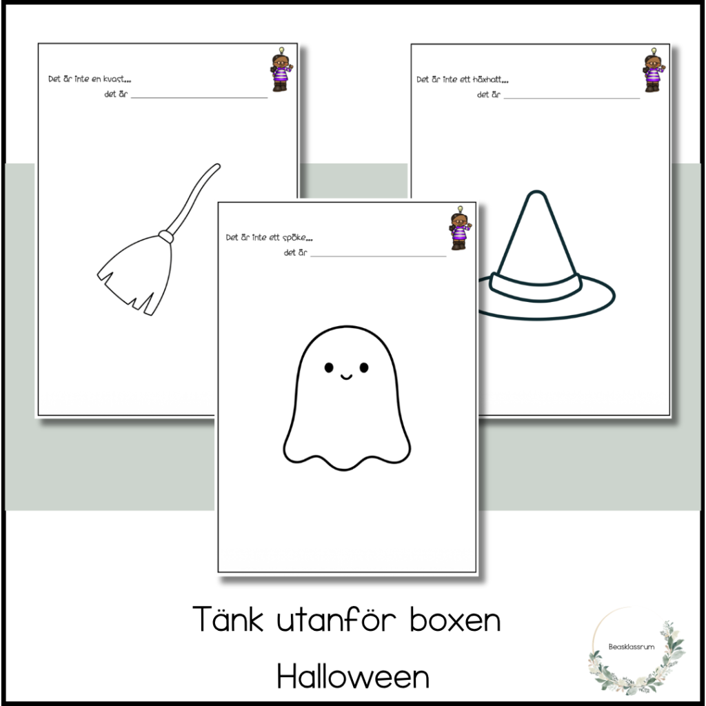 Tänk utanför boxen och rita – halloween