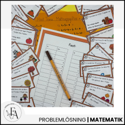 Problemlösningskort - tema höst
