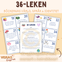 36-leken - Böckernas värld, språk och identitet