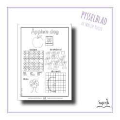 Pysselblad Äpplets dag 25 september