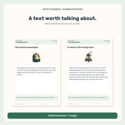 Running Dictation – springdiktamen på engelska med sex texter