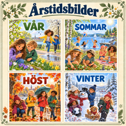Årstidsbilder + månadsbilder