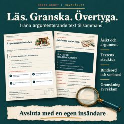 Sista ordet – Escape room om argumenterande text åk 5–6 med digital kontrollpanel