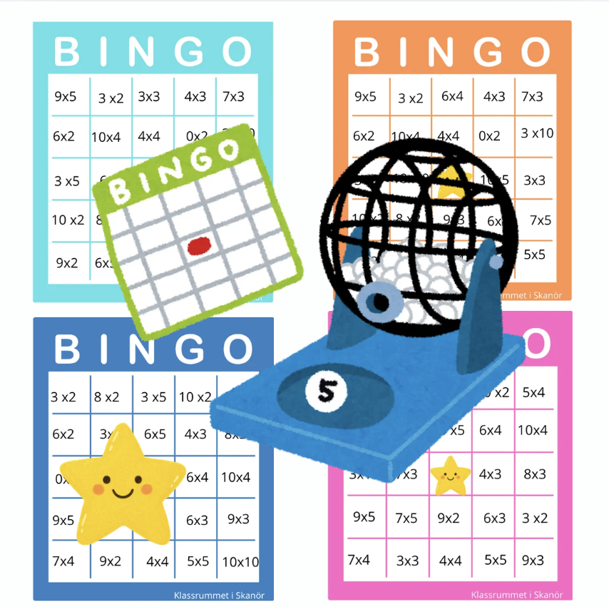 Multiplikationsbingo