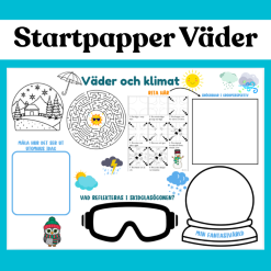 Startpapper Väder