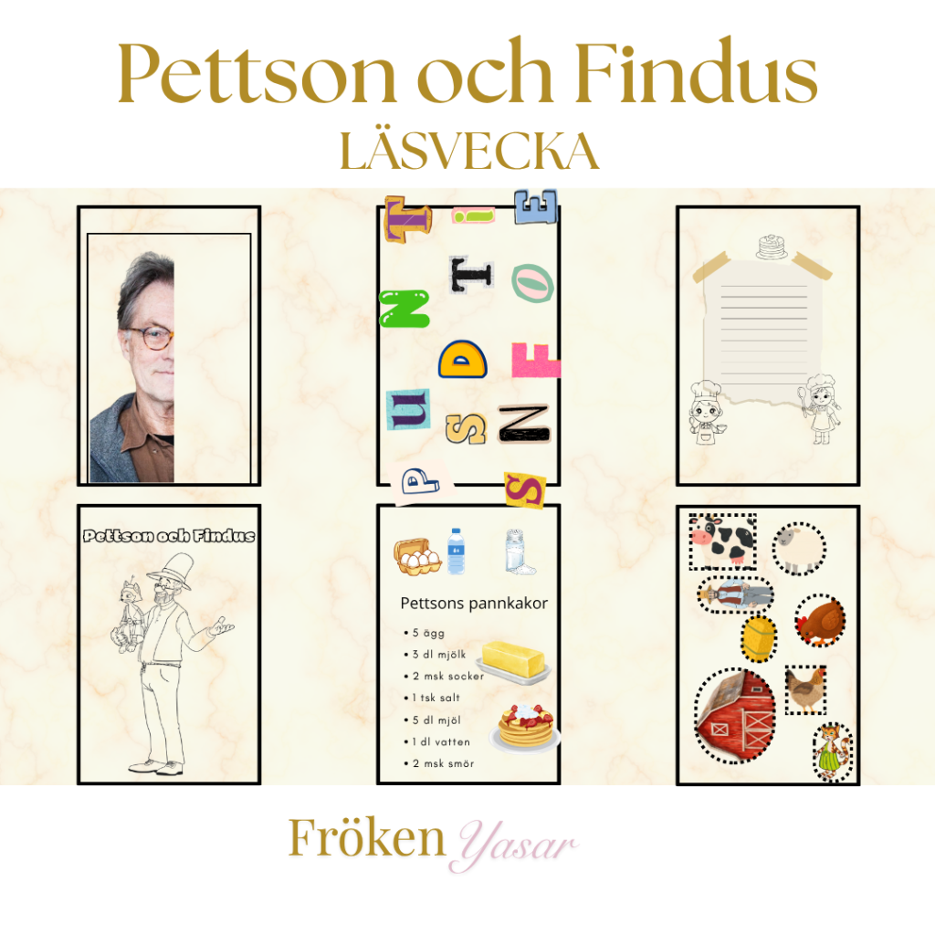 Pettson och Findus – läsveckan