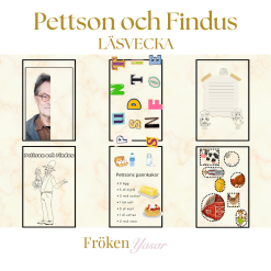 Pettson och Findus - läsveckan