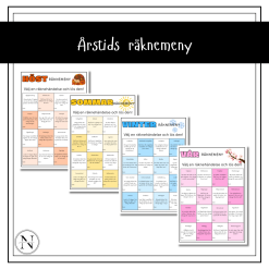 Årstids räknemeny