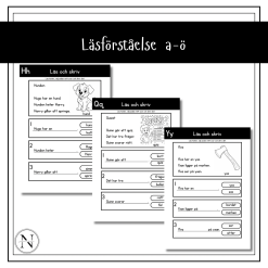Läsförståelse a-ö