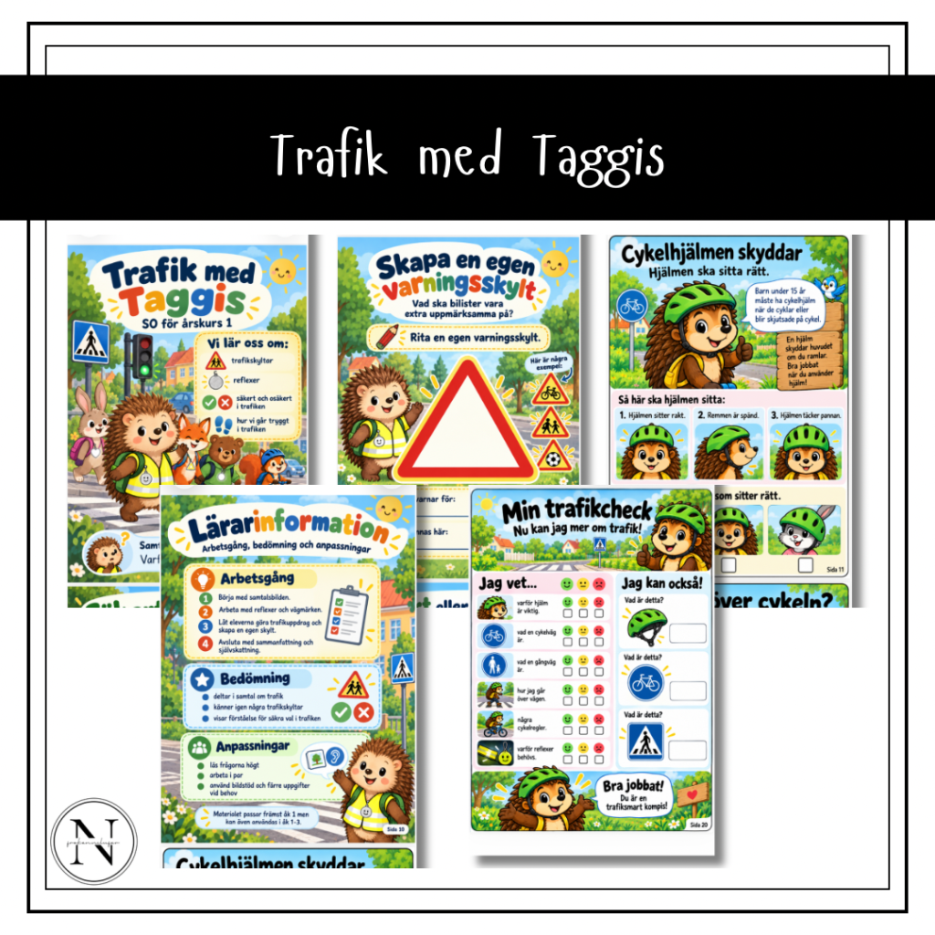 Trafik med taggis