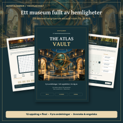 Escape room åk 5–6 – The Atlas Vault med digital kodkontroll