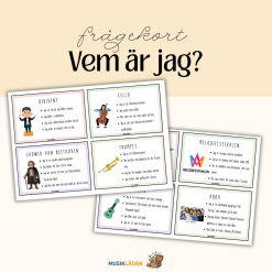 Vem är jag? - frågekort