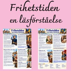 Läsförståelse: Frihetstiden – när makten förändrades | Text + 12 frågor + facit