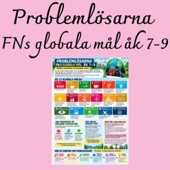 FN:s globala mål – Problemlösning och hållbar utveckling | Åk 7–9