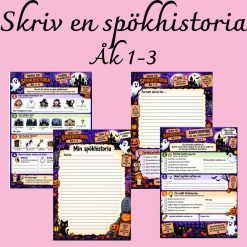 Skriv en spökhistoria – kreativt skrivande åk 1–3 👻✏️
