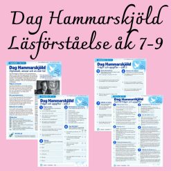 Dag Hammarskjöld – läsförståelse åk 7–9 | FN, diplomati och källkritik