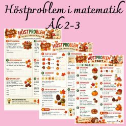 Höstproblem – problemlösning i matematik åk 2–3 🍂