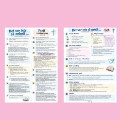 Kristendom – arbetsblad med facit | Religion åk 7–9