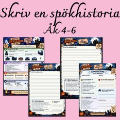 Skriv en spökhistoria – kreativt skrivande åk 4–6 👻✏️