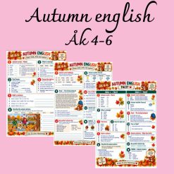 Autumn English – Engelska med hösttema | Åk 4–6