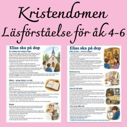 Kristendom – läsförståelse med frågor och facit | Religion åk 4–6
