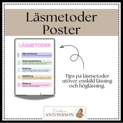 Läsmetoder - poster