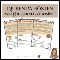 Djuren på hösten