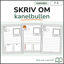 Skriv om kanelbullen