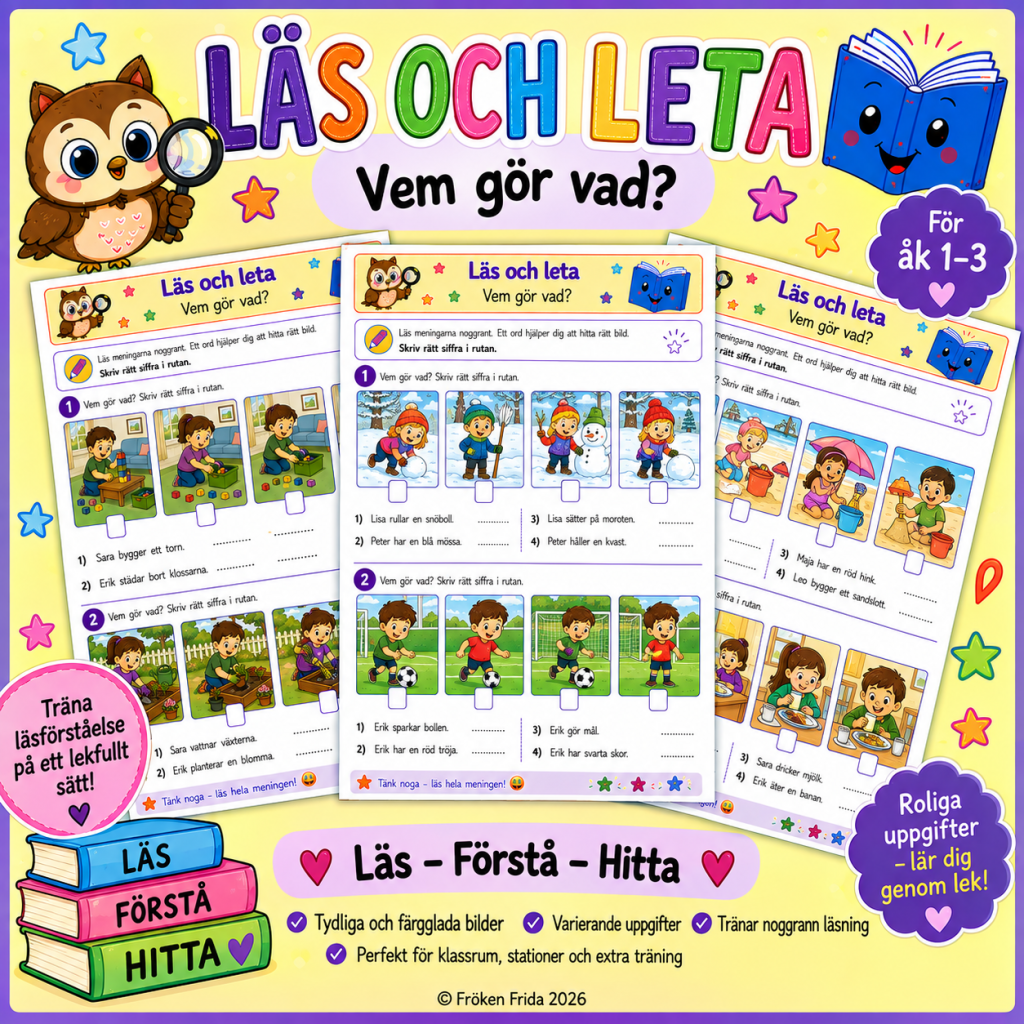 Läs och leta