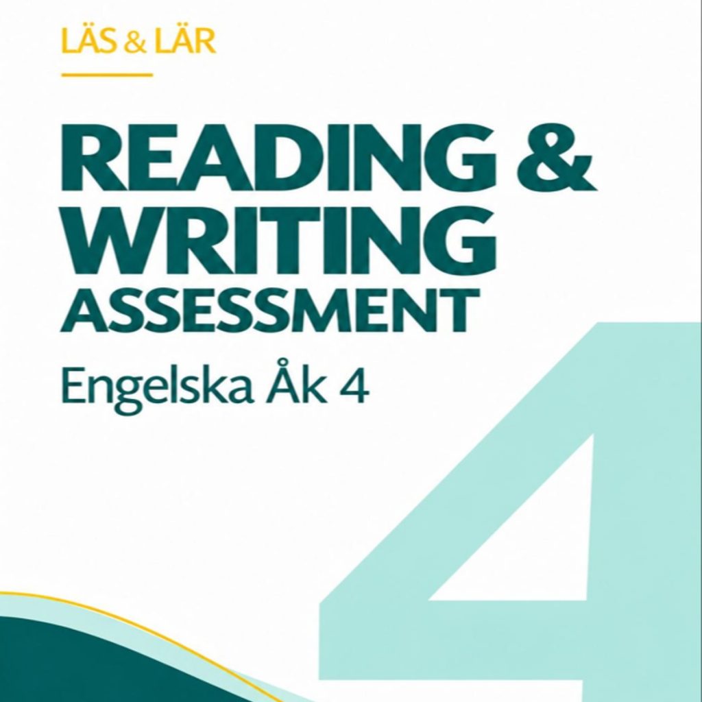 Kartläggning Engelska åk 4 – Reading & Writing