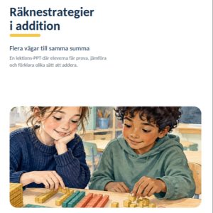 Problemlösning i matematik åk 4 – PPT med strategier och uppgifter