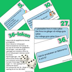 36-leken - Träna problemlösning