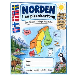 Norden i en pizzakartong – geografi, bildstöd och kreativt projekt åk 4–6