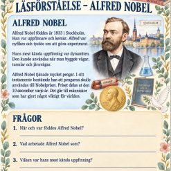 Läsförståelse om Alfred Nobel!