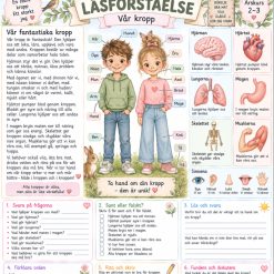 Läsförståelse text om kroppen!