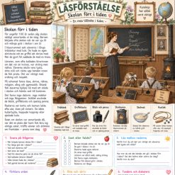 Läsförståelse text om gammaldags skola!