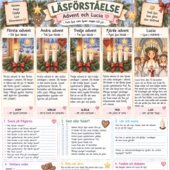 Två läsförståelse texter om julen!