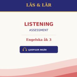 Listeningkartläggning Engelska åk 3 – med ljudfil