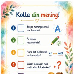 Läs, lyssna, skriv! Upprepad läsning 4 sidor text