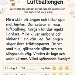 Upprepad läsning!
