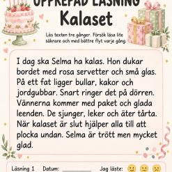 Upprepad läsning!