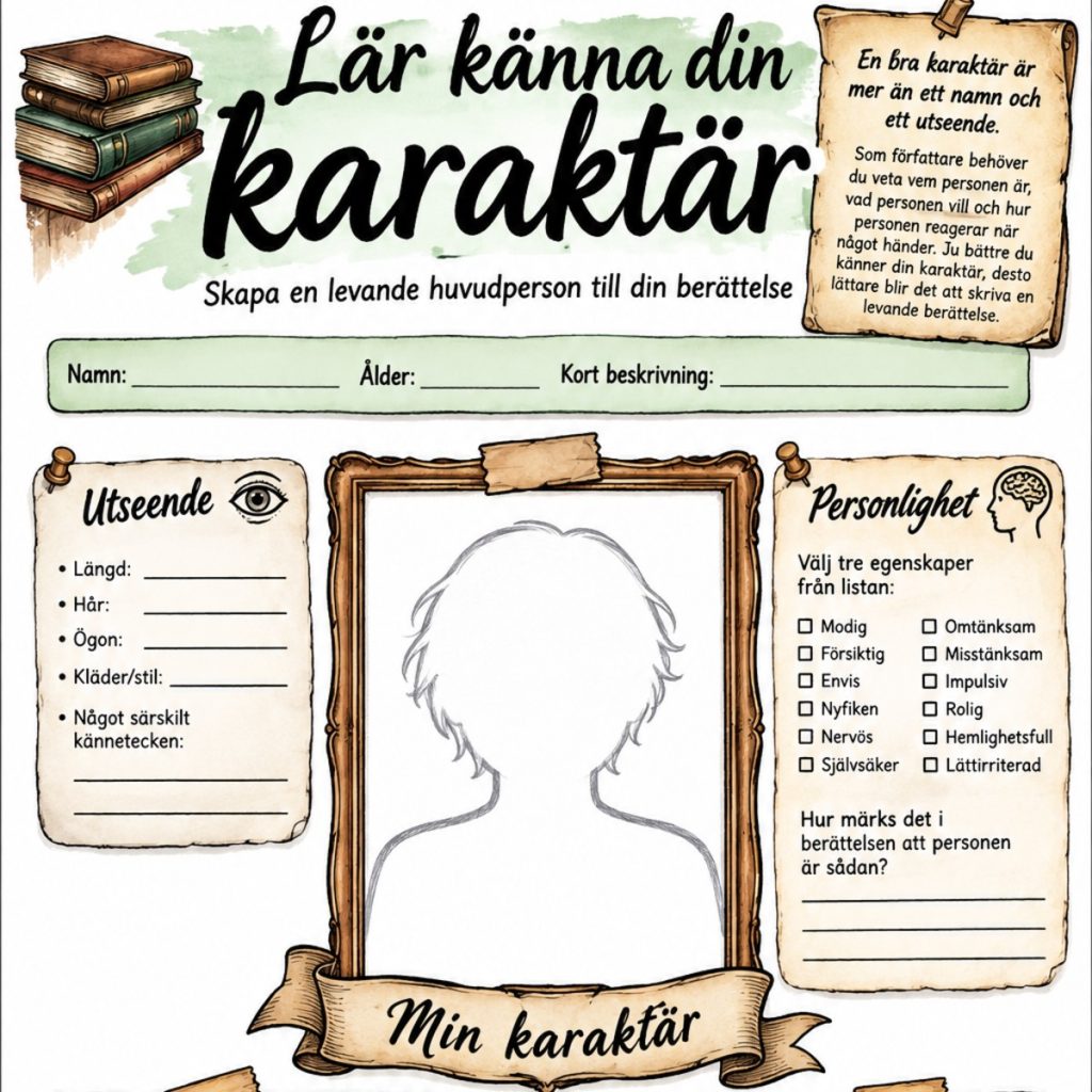 Lär känna din karaktär